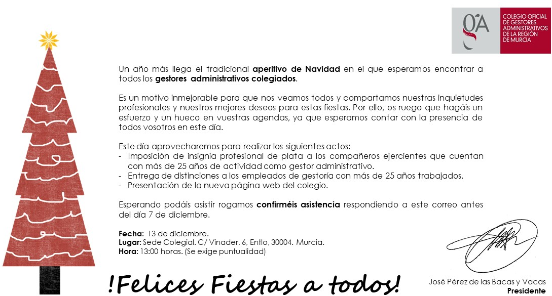 Aperitivo Navidad 2018